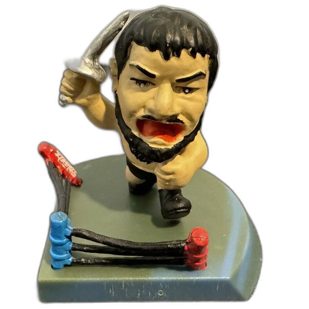 Tiger Jeet Singh Mini Figure Coca Cola Georgia Coffee AJPW Wrestling Japan 2004